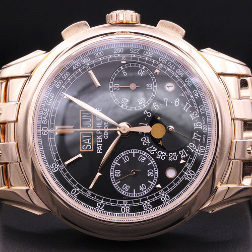 Patek Philippe Grand Complications Perpetual Calendar Chronograph 41mm 5270/1R Black Dial Pre-Owned