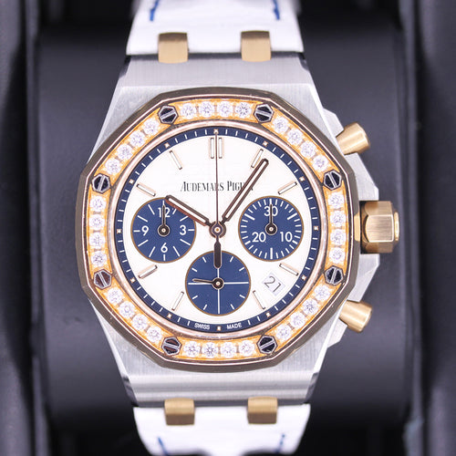 Audemars Piguet Special Edition Bucherer Royal Oak Offshore Chronograph 37mm 26234SR Silver Dial Pre-Owned