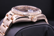 Rolex Sky-Dweller 42mm 326935 Chocolate Arabic Dial Pre-Owned