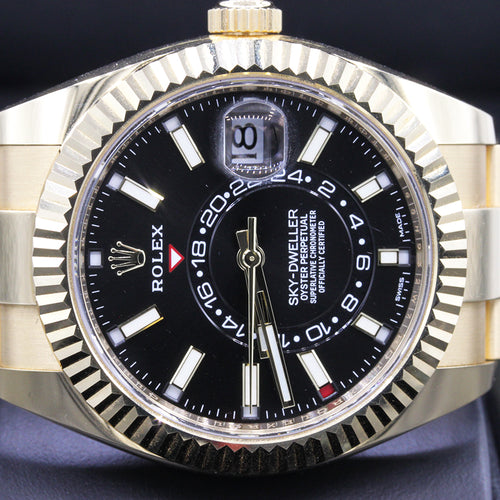 Rolex Sky-Dweller 42mm 326938 Black Dial Pre-Owned
