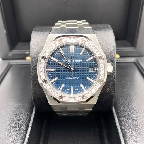 Audemars Piguet Royal Oak 37mm 15451ST Blue Dial Pre-Owned