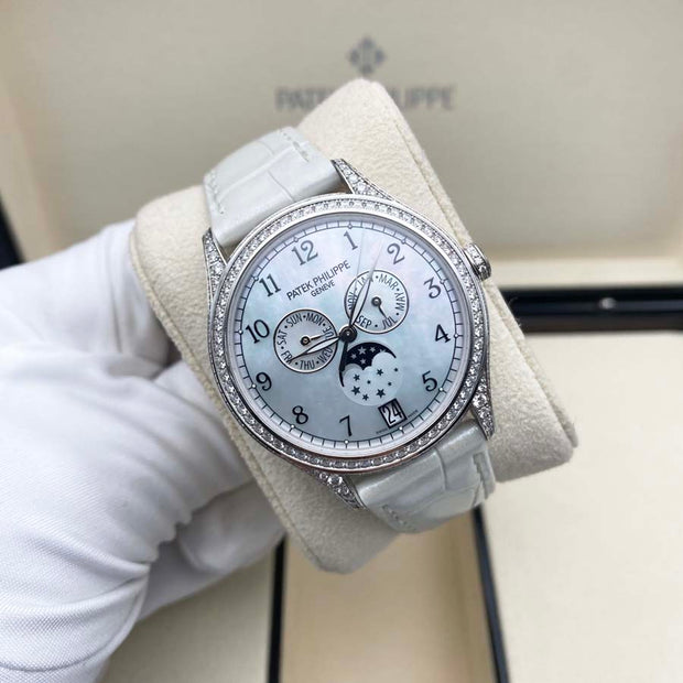 Patek Philippe Annual Calendar Complication 38mm 4948G Mother Of Pearl Dial Pre-Owned