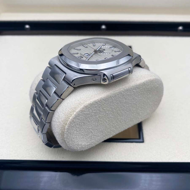 Patek Philippe Nautilus Annual Calendar Moon Phase 40mm 5726-1A White Dial Pre-Owned