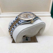 Rolex Datejust Golden Fluted Motif Dial Fluted Bezel 36mm 126233 Pre-Owned