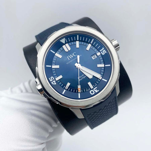 IWC Aquatimer 42mm IW328801 Blue Dial Pre-Owned