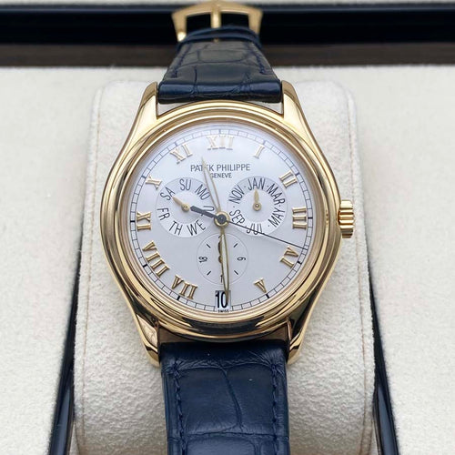 Patek Philippe Annual Calendar Complication 37mm 5035J Cream Dial Pre-owned