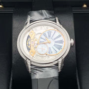 Audemars Piguet Millenary Hand-Wound 39mm 77247BC Openworked/Mother of Pearl Dial