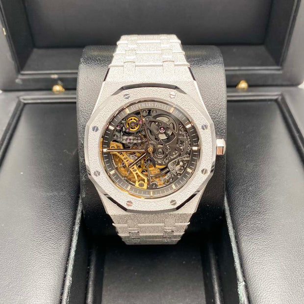 Audemars Piguet Royal Oak 41mm 15407BC Openworked Dial Pre-Owned