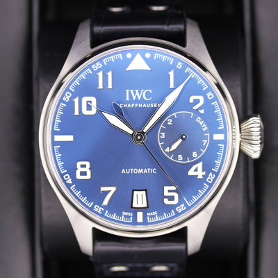 IWC Limited Edition Big Pilot "Le Petit Prince" 46mm IW500908 Blue Dial Pre-Owned