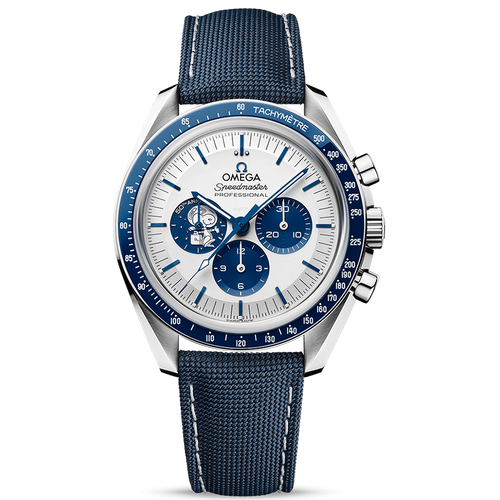 Omega Speedmaster Anniversary Series Co-Axial Master Chronometer Chronograph 42mm 310.32.42.50.02.001 "Silver Snoopy Award"
