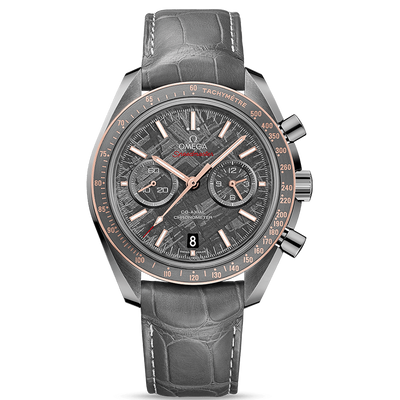 Omega Speedmaster Dark Side Of The Moon Co-Axial Chronometer Chronograph 44.25mm 311.63.44.51.99.002 "Meteorite" Pin Buckle