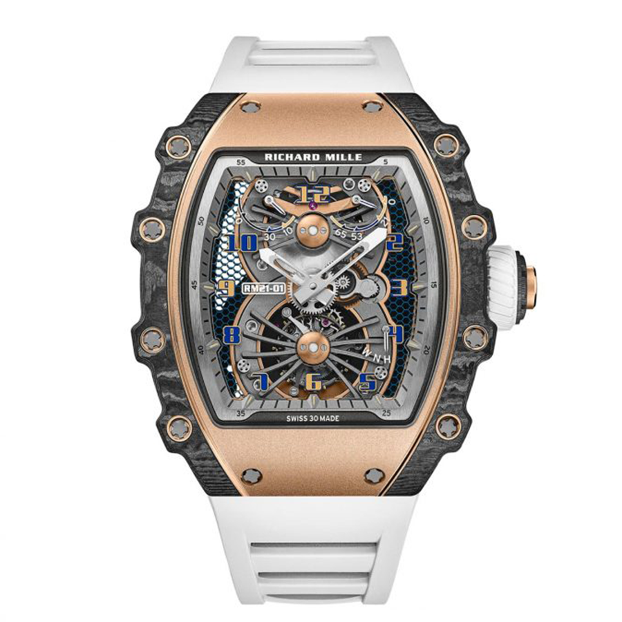 Richard Mille Manual Winding Tourbillon Watch RM 21-01 FCT