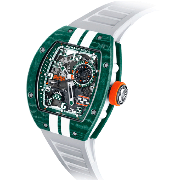 Richard Mille RM-029 Le Mans Limited Edition Green Carbon 48mm Openworked Dial