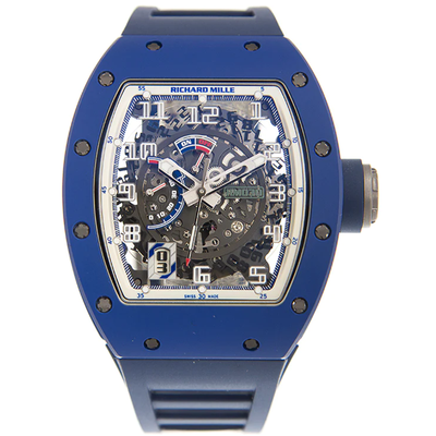 Richard Mille RM-030 Blue Ceramic 50mm Openworked Dial