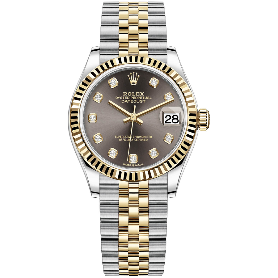 Rolex Datejust Dark Grey Dial 278273 | First Class Timepieces