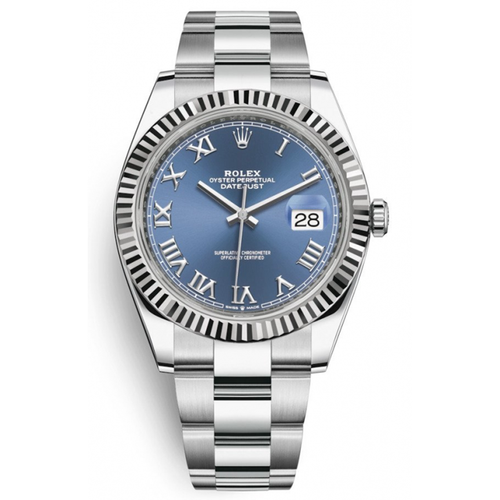 Rolex Datejust II Azzurro Blue Dial Watch 126334 FCT
