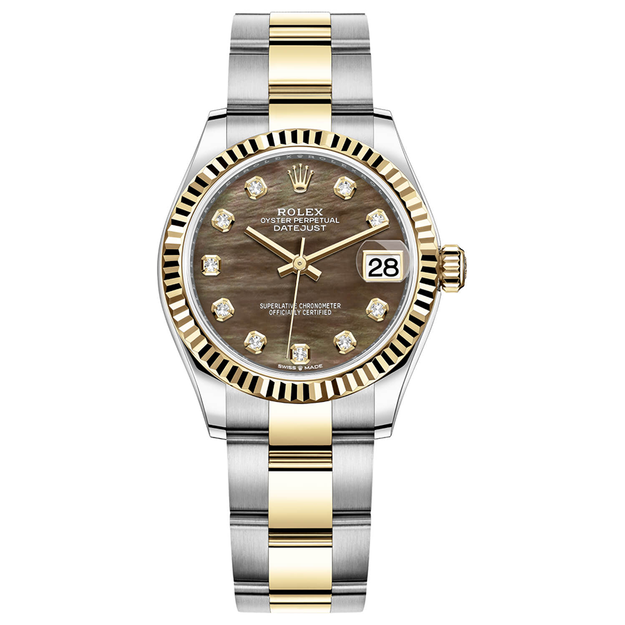 RolexDatejustIIBlackMotherOfPe