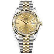 Rolex Datejust II Champagne Fluted Dial 41mm 126333
