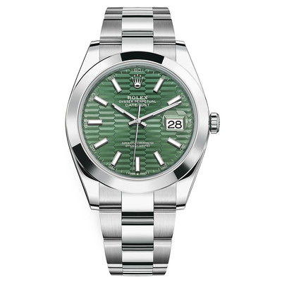 Green 2025 rolex dial