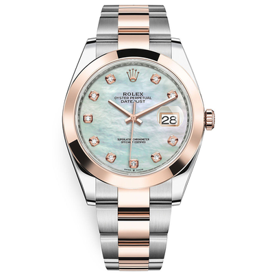 Rolex Datejust II Mother Of Pearl Diamond Dial 41mm 126301