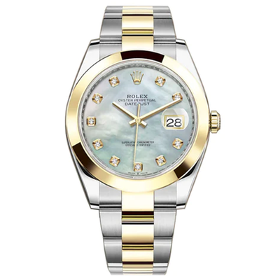 Rolex Datejust II Mother Of Pearl Diamond Dial 41mm 126303