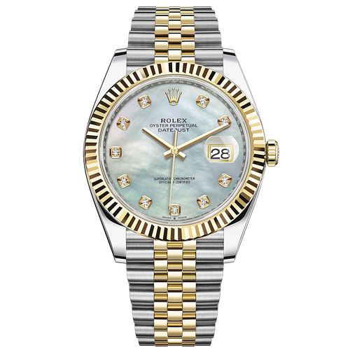 Rolex Datejust II MOP Diamond Dial 41mm Watch | 126333 | FCT Rolex Datejust II MOP Diamond Dial 41mm Watch | 126333 | FCT