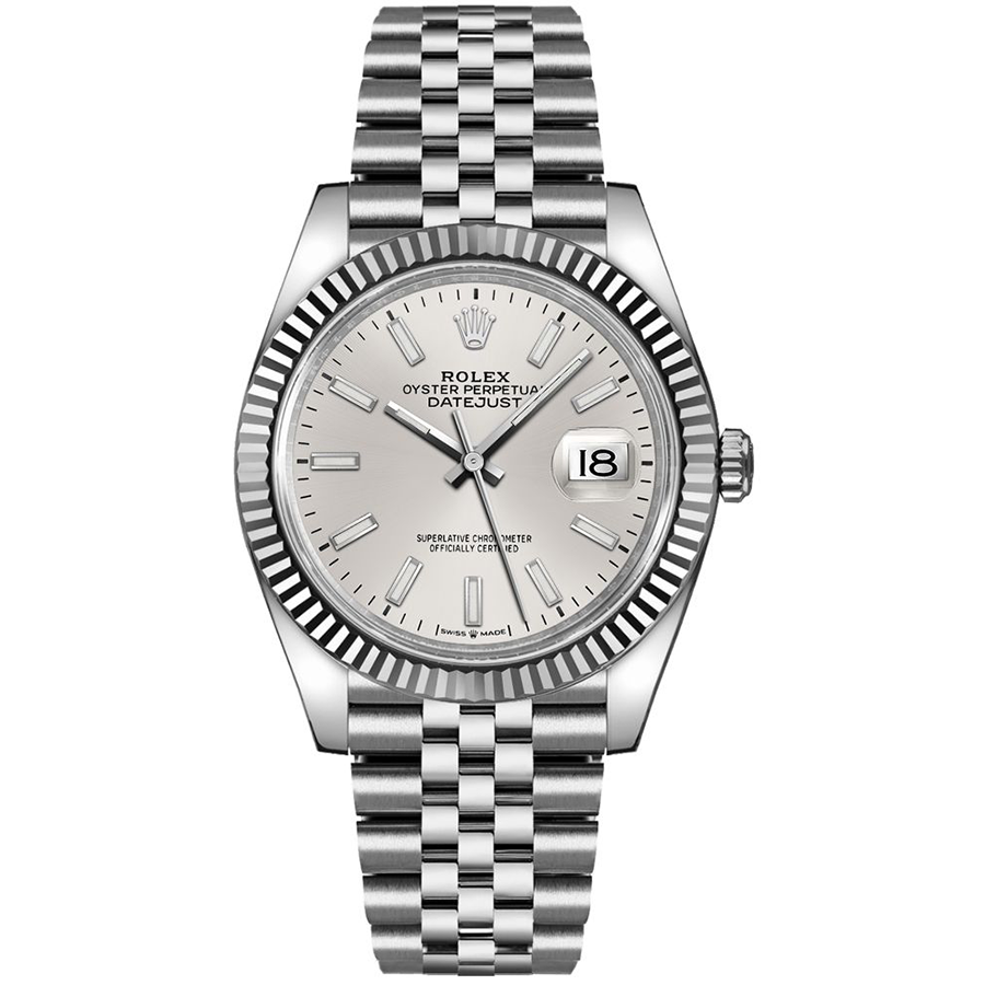 Rolex Datejust II Silver Dial 41mm Watch | 126334 | FCT