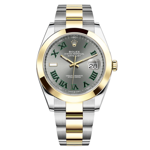 Rolex Datejust II Slate Roman Numeral Dial 41mm 126303