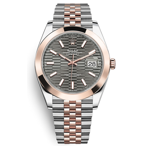 Rolex Datejust II Slate, Fluted Motif Dial 41mm 126301