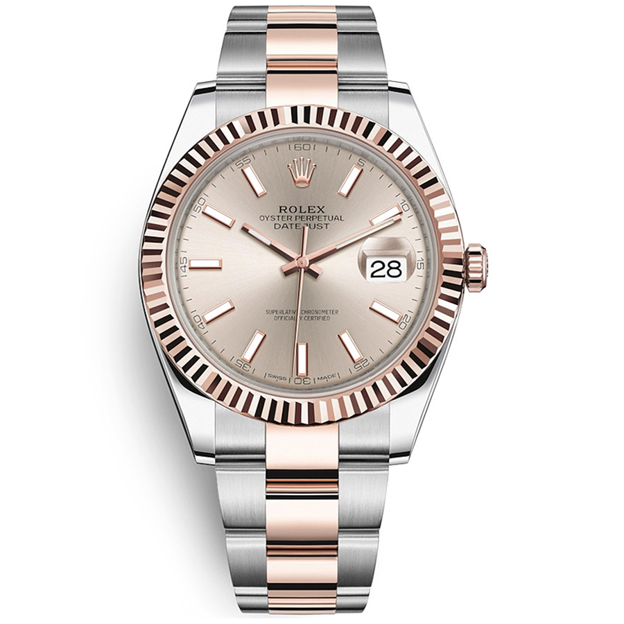 Buy Rolex Datejust II Sundust Fluted Dial Watch | 126331 | FCT