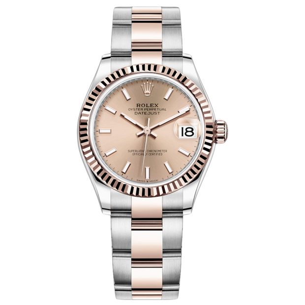 Rolex Datejust Rose Fluted Dial 31mm 278271