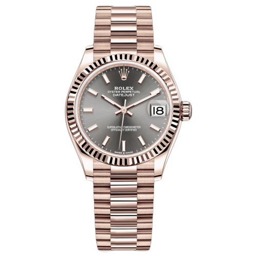 Rolex Datejust Slate Dial Fluted Bezel 31mm 278275