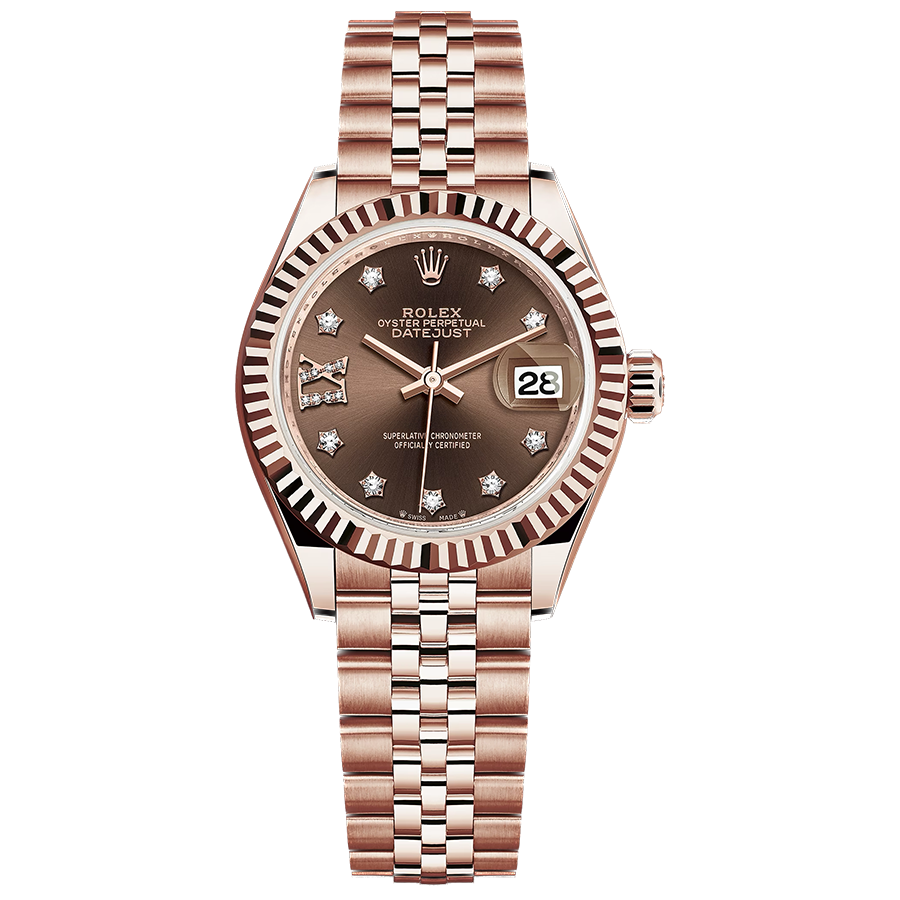 Rolex Lady-Datejust Chocolate Diamond Star Dial 279175 | FCT