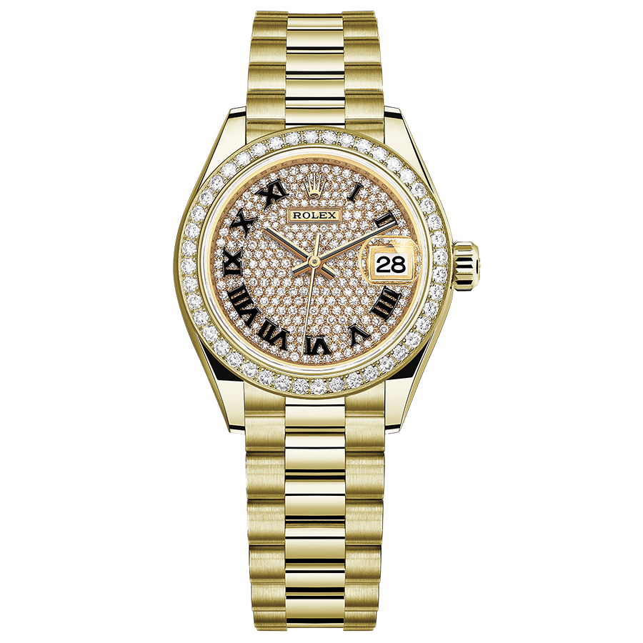 Buy Rolex Lady-Datejust Diamond-Paved Dial | 279138RBR | FCT
