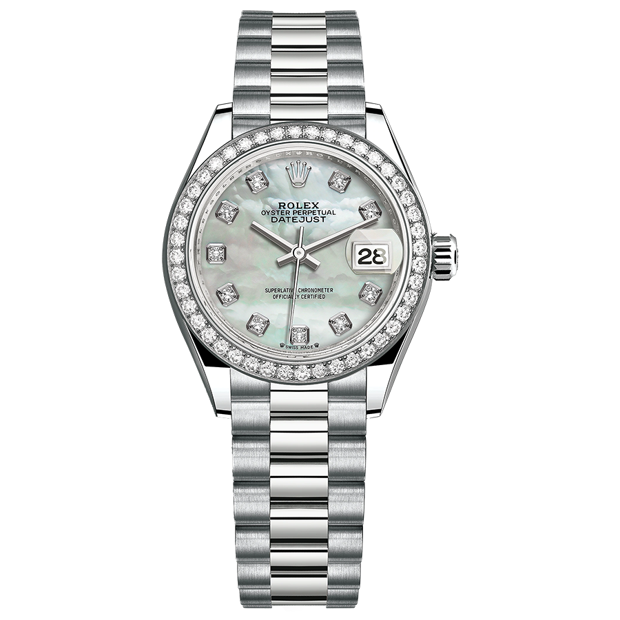 Buy Rolex Lady-Datejust MOP Diamond Dial 279139RBR | FCT