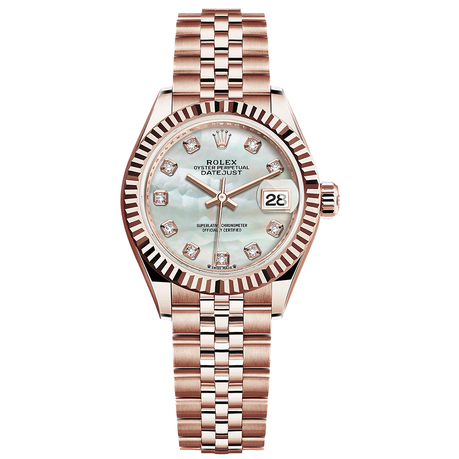 Authentic Rolex Lady-Datejust MOP Diamond Dial 279175 | FCT