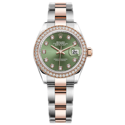 Buy New Rolex Women's Datejust 31 278288RBR Wristwatch - Olive