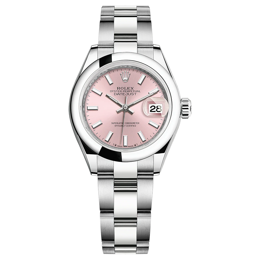 Ladies 2024 pink rolex