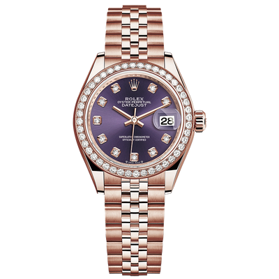 Purple 2025 rolex watch