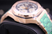 Audemars Piguet "Brick" Royal Oak Offshore Chronograph 42mm 26470OR Grey Dial - First Class Timepieces