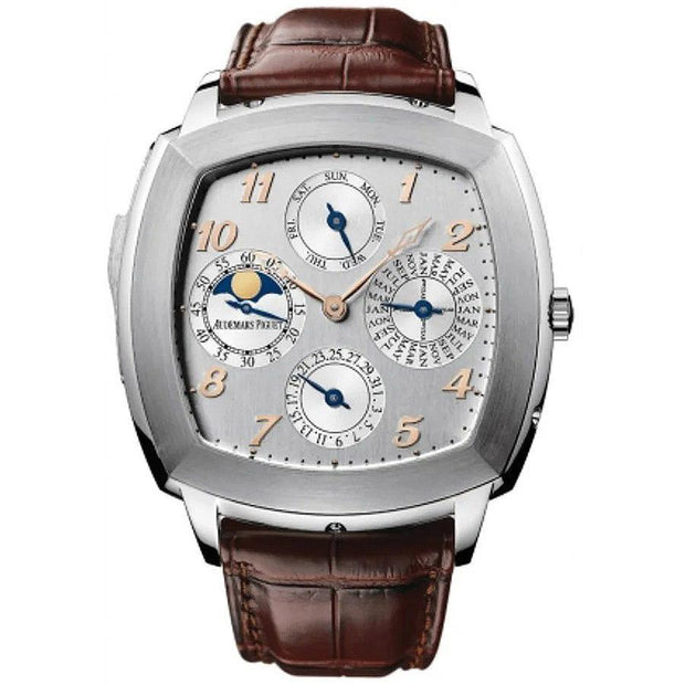 Audemars Piguet Classic Tradition Perpetual Calendar 50mm 26052BC Silver Dial-First Class Timepieces