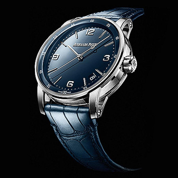 Audemars Piguet Code 11.59 41mm 15210BC Blue Dial-First Class Timepieces
