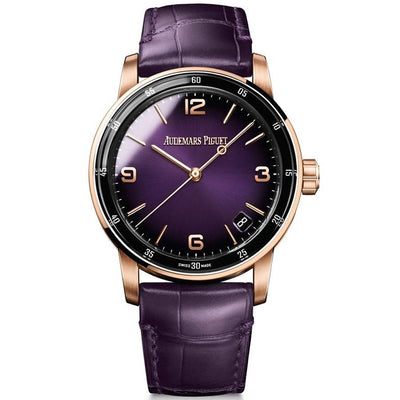 Audemars Piguet Code 11.59 41mm 15210OR Purple Dial-First Class Timepieces