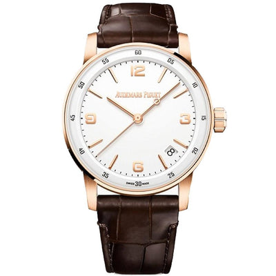 Audemars Piguet Code 11.59 41mm 15210OR White Dial-First Class Timepieces