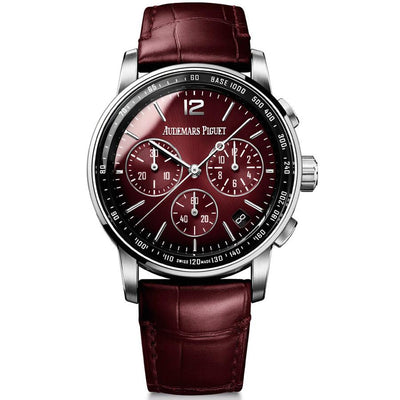 Audemars Piguet Code 11.59 41mm 26393BC Burgundy Dial-First Class Timepieces
