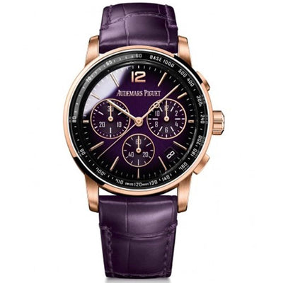 Audemars Piguet Code 11.59 41mm 26393OR Purple Dial-First Class Timepieces