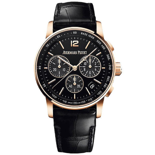 Audemars Piguet Code 11.59 Chronograph 41mm 26393OR Black Dial-First Class Timepieces