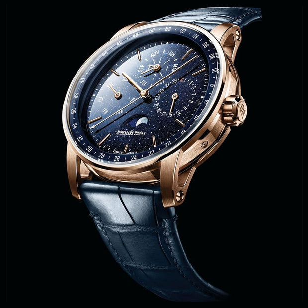 Audemars Piguet Code 11.59 Perpetual Calendar 41mm 26394OR Blue Aventurine Dial-First Class Timepieces