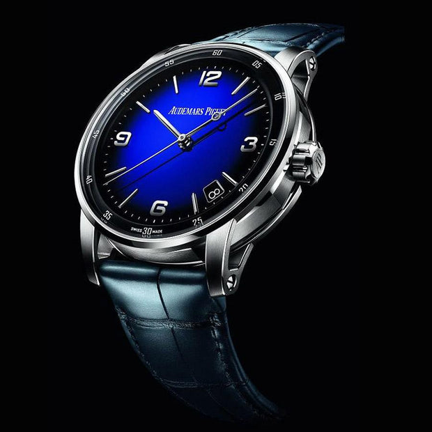 Audemars Piguet Limited Edition Code 11.59 "Bolshoi" 41mm 15210BC Blue Enamel Dial-First Class Timepieces