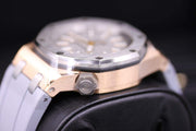 Audemars Piguet Limited Edition Japan Royal Oak Offshore Diver 15711IO 42mm Grey Dial - First Class Timepieces
